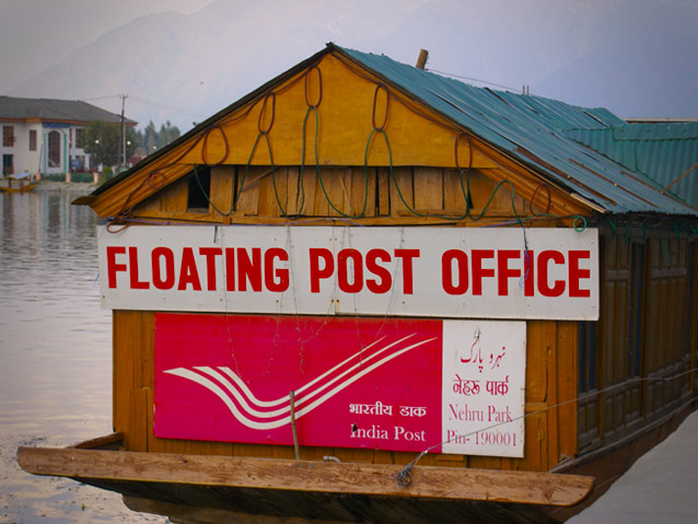 rare floating post office